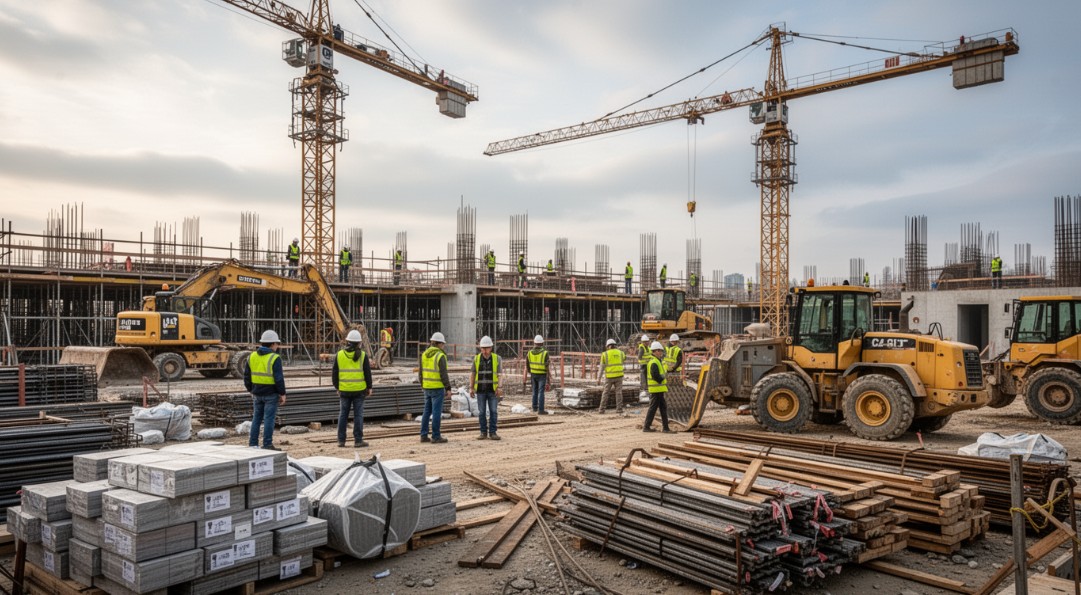 Nos services chantier de construction
